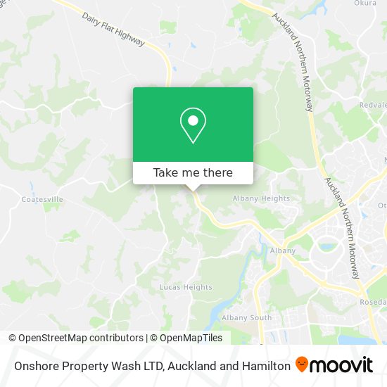 Onshore Property Wash LTD map