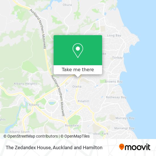 The Zedandex House map