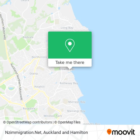 Nzimmigration.Net map