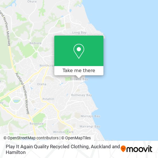 Play It Again Quality Recycled Clothing map