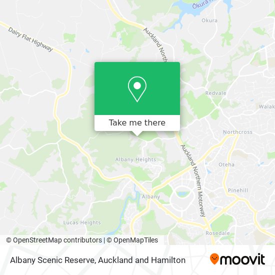 Albany Scenic Reserve地图