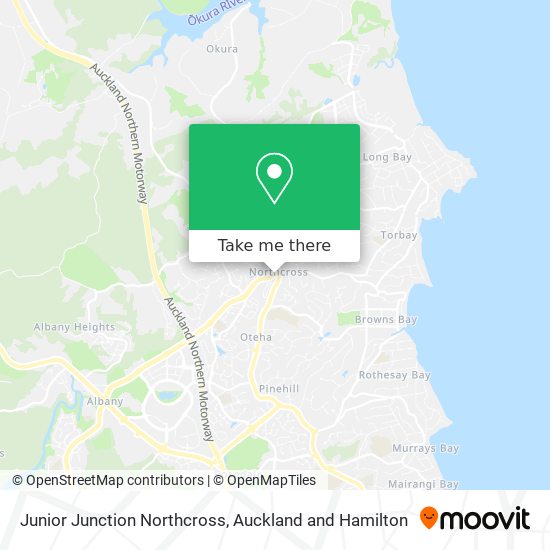 Junior Junction Northcross map