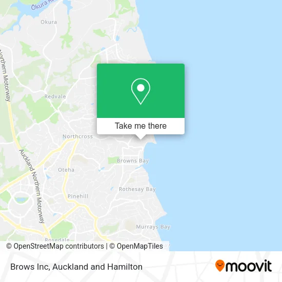 Brows Inc map
