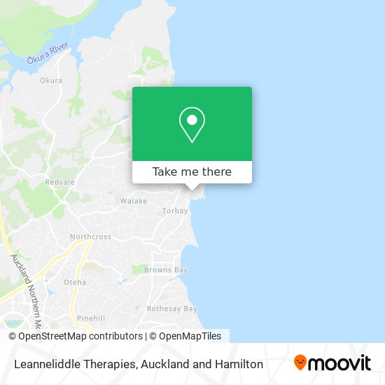 Leanneliddle Therapies map
