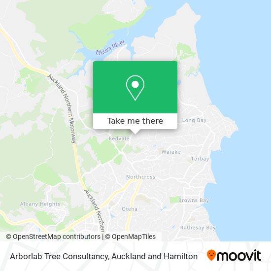 Arborlab Tree Consultancy map