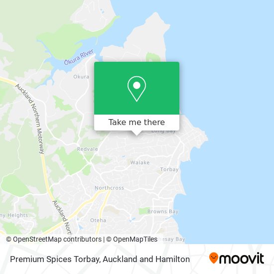 Premium Spices Torbay map