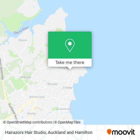 Hairazors Hair Studio map