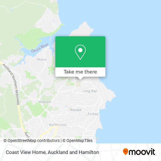 Coast View Home map