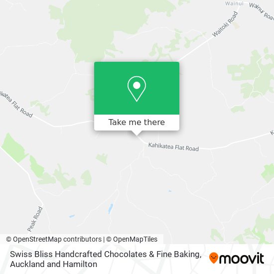 Swiss Bliss Handcrafted Chocolates & Fine Baking map