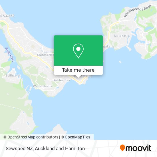 Sewspec NZ map