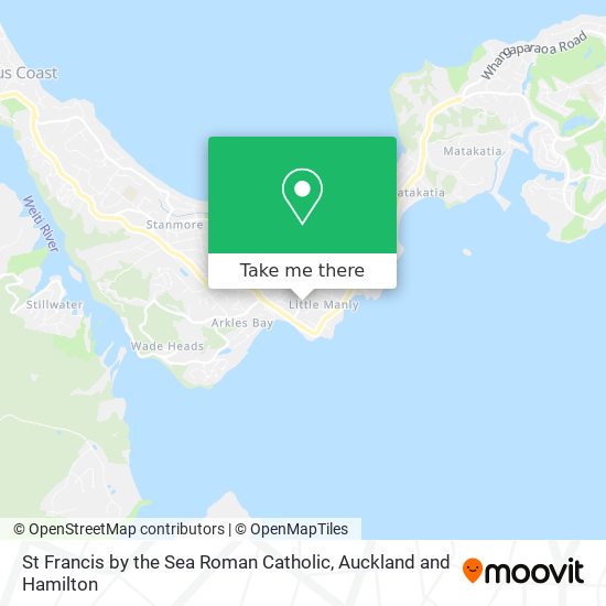 St Francis by the Sea Roman Catholic map