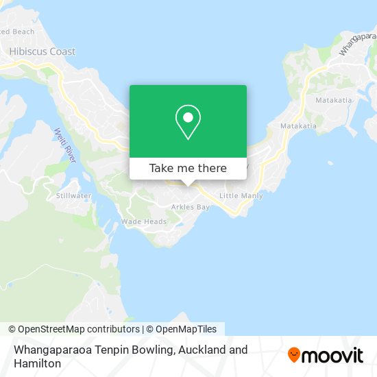 Whangaparaoa Tenpin Bowling地图