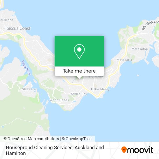 Houseproud Cleaning Services map