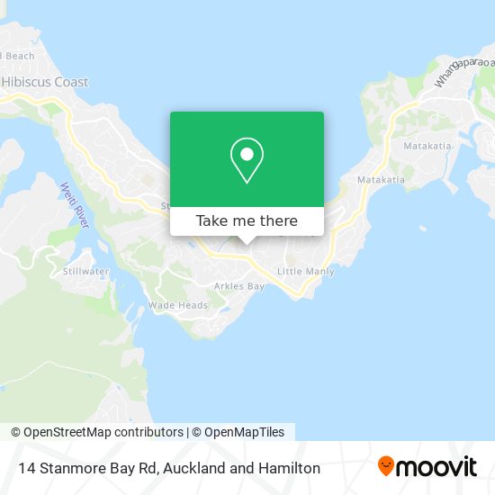 14 Stanmore Bay Rd map