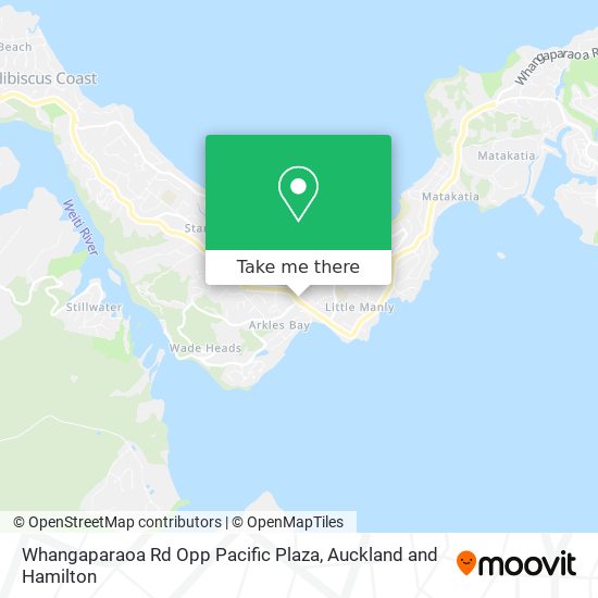 Whangaparaoa Rd Opp Pacific Plaza地图