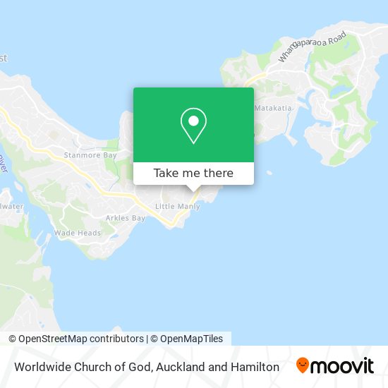 Worldwide Church of God map