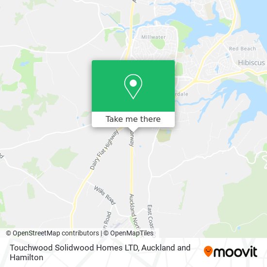 Touchwood Solidwood Homes LTD map