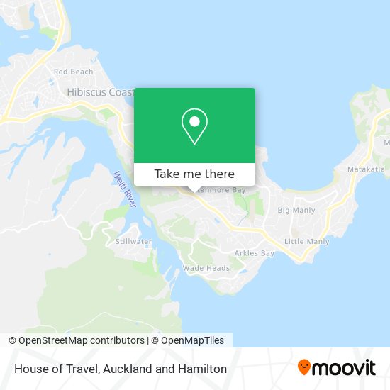 House of Travel map
