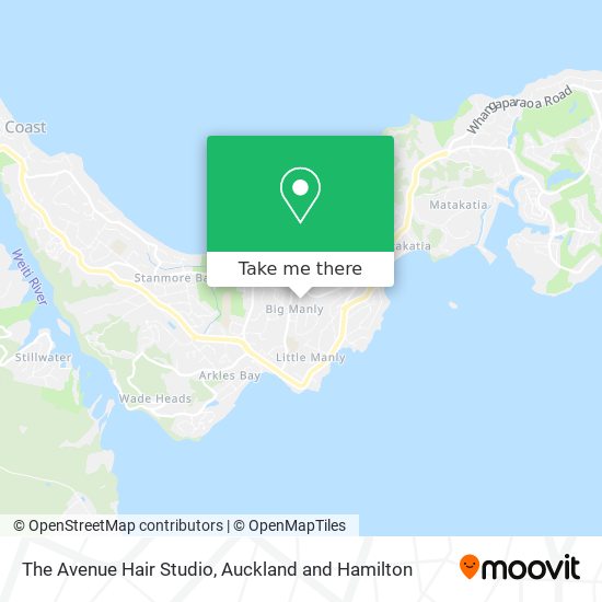 The Avenue Hair Studio map