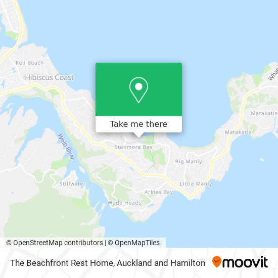 The Beachfront Rest Home map