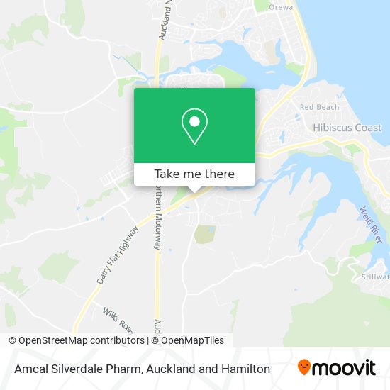 Amcal Silverdale Pharm map