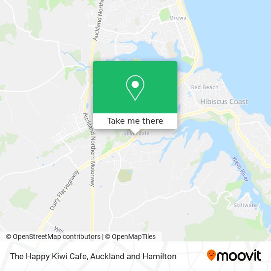 The Happy Kiwi Cafe地图