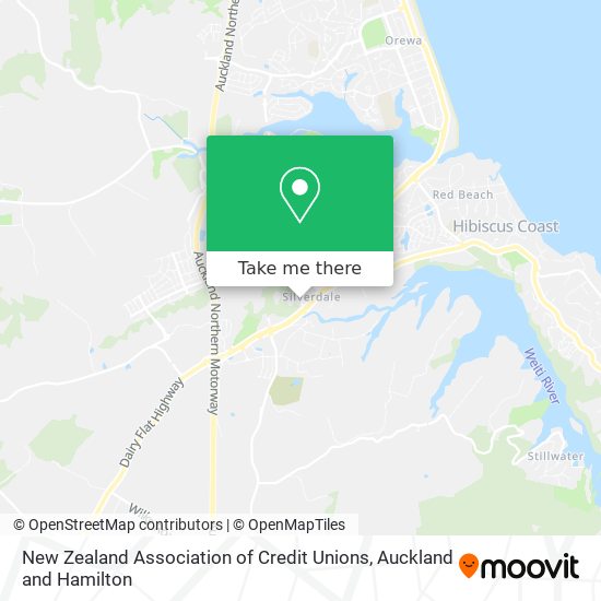New Zealand Association of Credit Unions地图