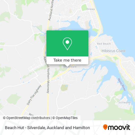 Beach Hut - Silverdale地图