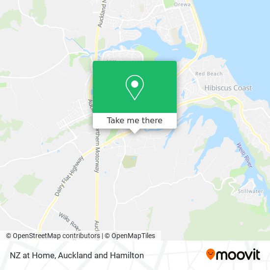 NZ at Home map