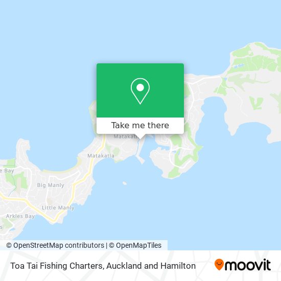 Toa Tai Fishing Charters map