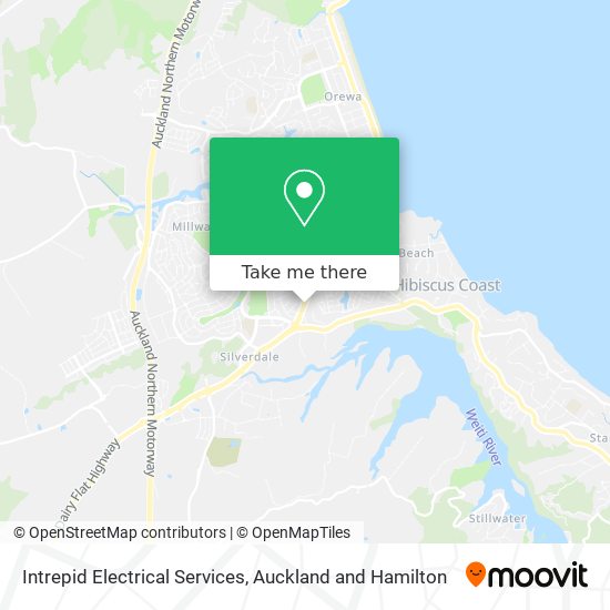 Intrepid Electrical Services map