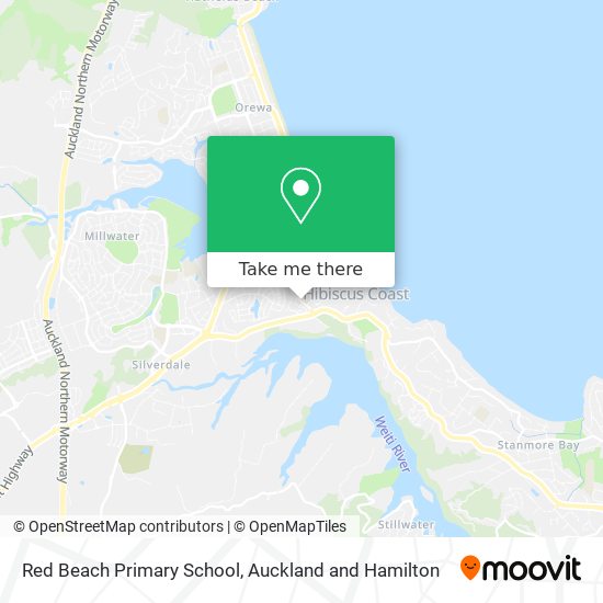 Red Beach Primary School地图