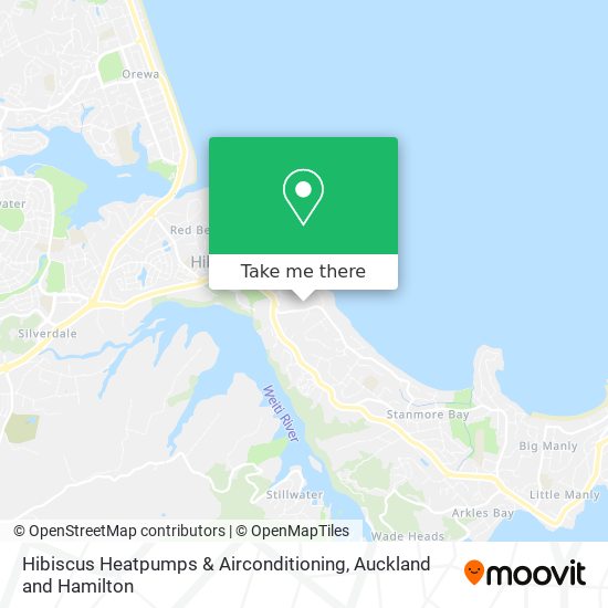 Hibiscus Heatpumps & Airconditioning map