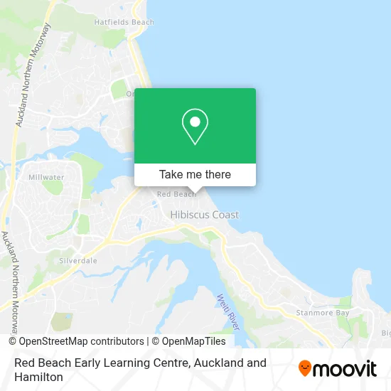 Red Beach Early Learning Centre map