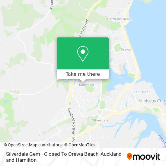 Silverdale Gem - Closed To Orewa Beach map
