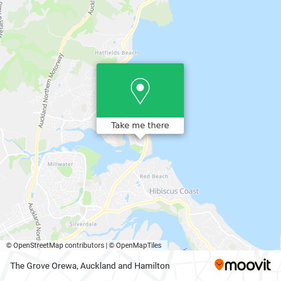 The Grove Orewa地图