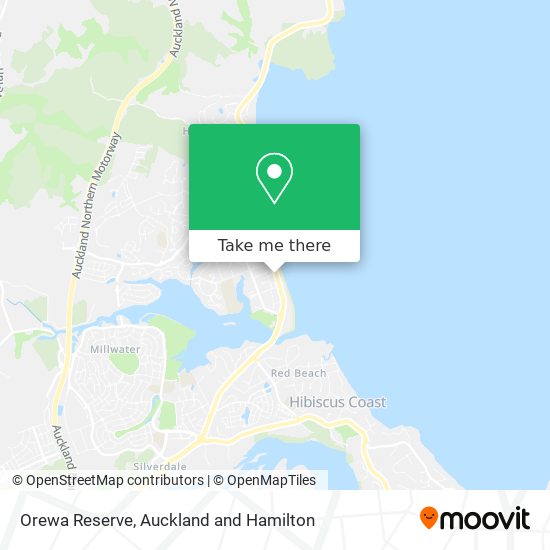 Orewa Reserve地图