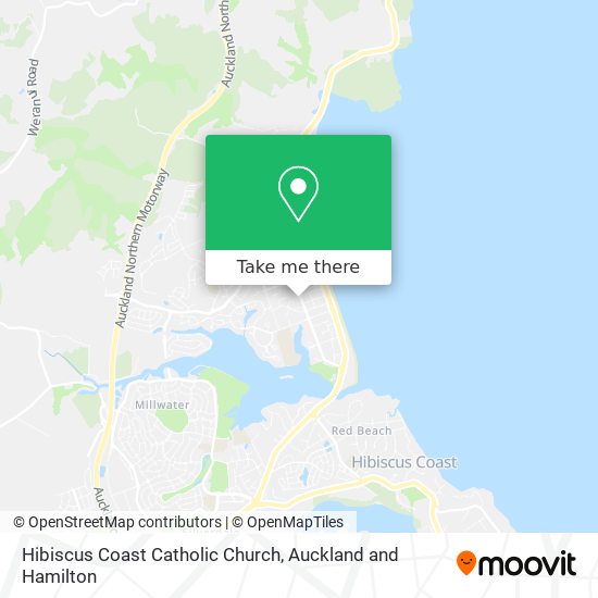Hibiscus Coast Catholic Church地图