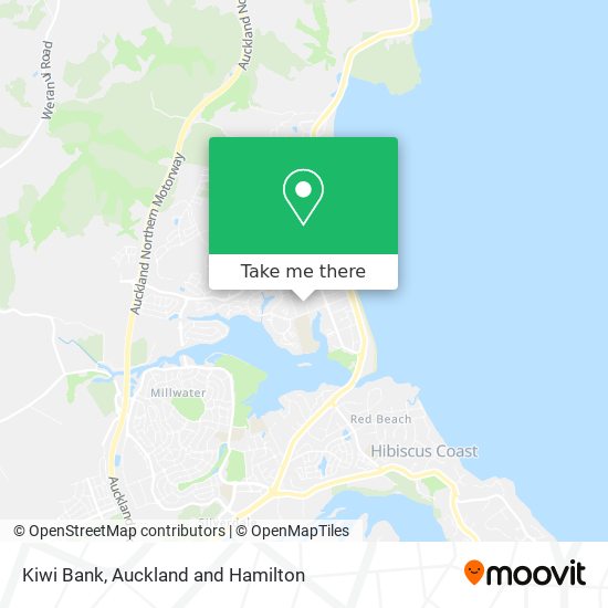 Kiwi Bank map