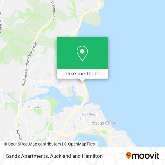 Sandz Apartments map