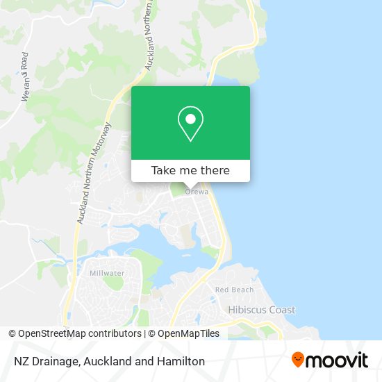 NZ Drainage map