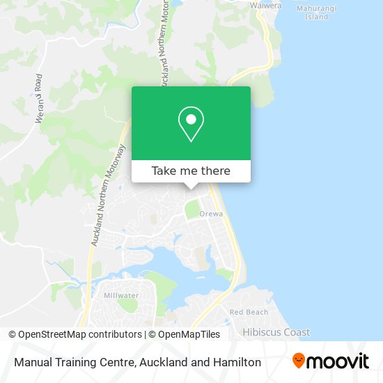 Manual Training Centre map