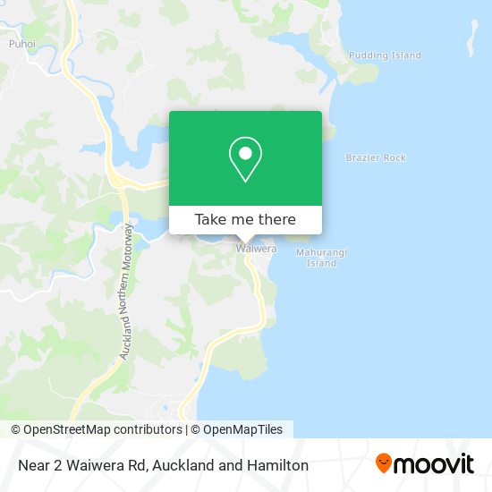 Near 2 Waiwera Rd map