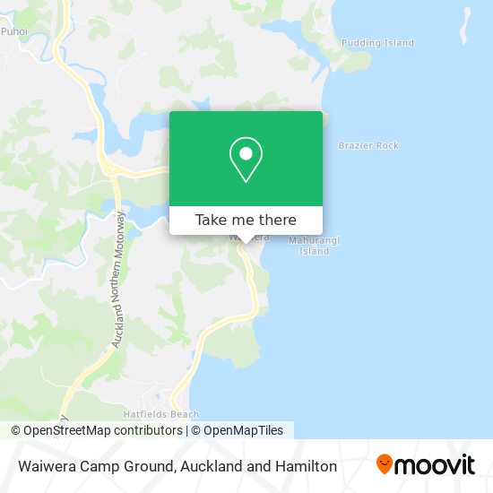 Waiwera Camp Ground地图