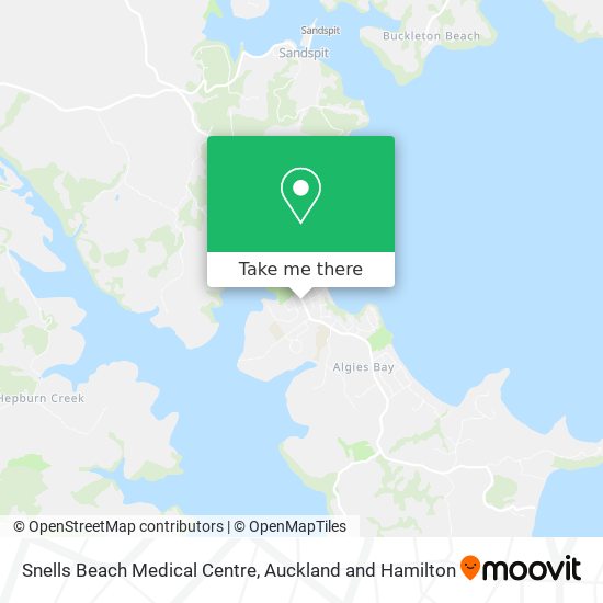 Snells Beach Medical Centre map