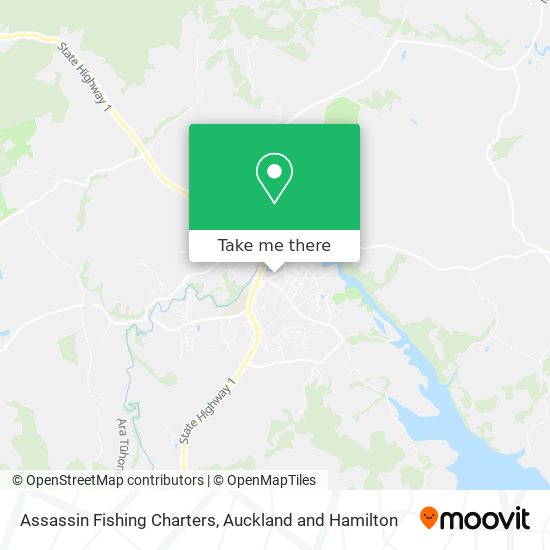 Assassin Fishing Charters map