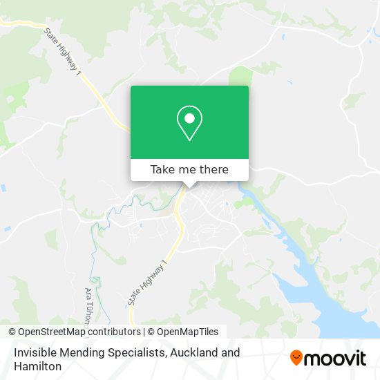 Invisible Mending Specialists map