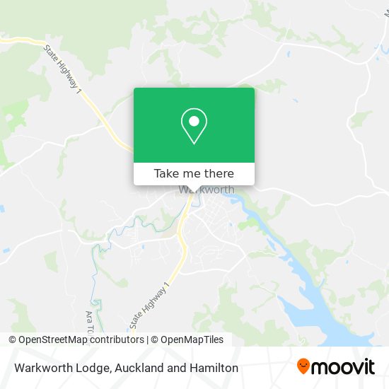 Warkworth Lodge map