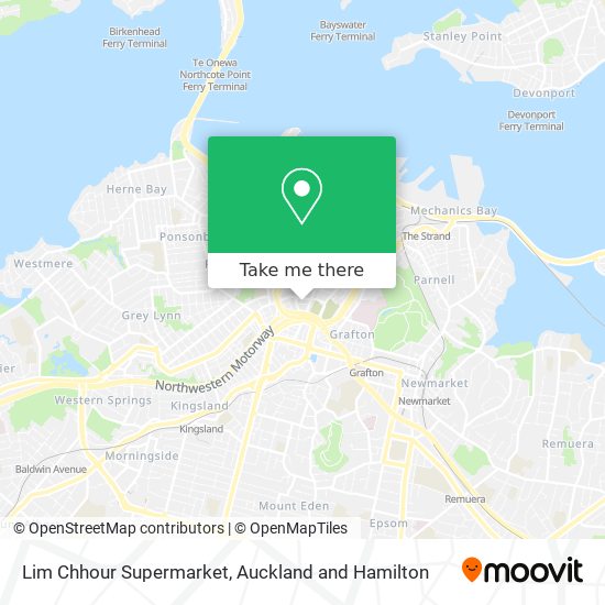 Lim Chhour Supermarket map