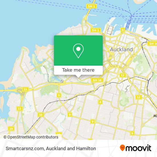 Smartcarsnz.com map